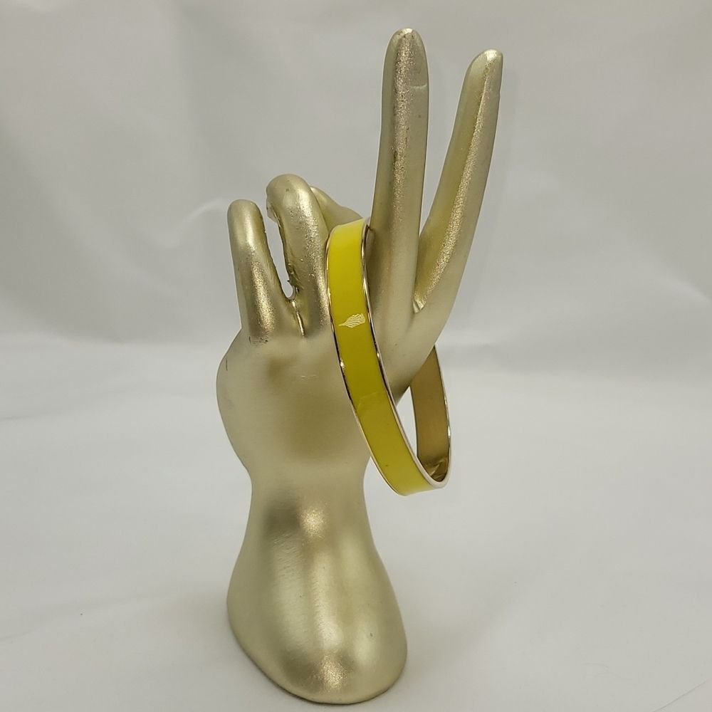 🔺️Kate Spade Yellow Bangle Bracelet - Picture 3 of 8